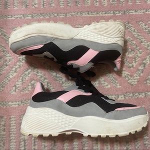 Chunky Platform Target Sneakers